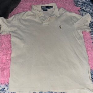 Polo by Ralph Lauren Men's Off-White Polo Shirt